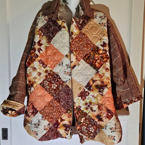Quilt pattern jacket - Picture 6 of 13